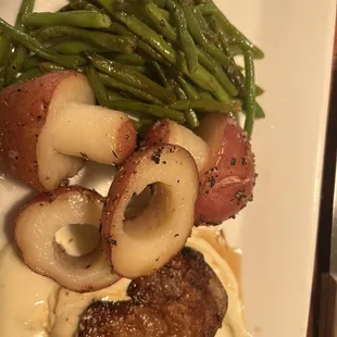 Filet with Gorgonzola sauce