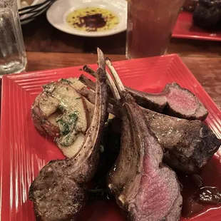 Rack of lamb