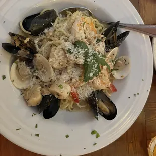 Spaghetti Pescatora