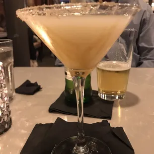 Salted caramel Martini