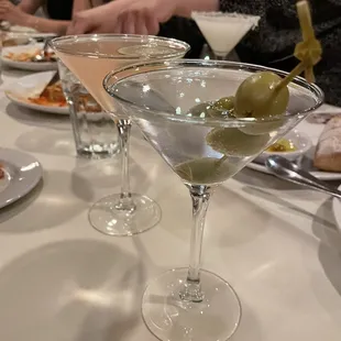 Delicious martinis