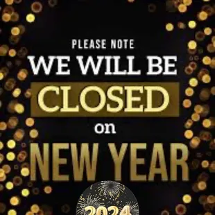 We are wishing everyone a Happy New Year!