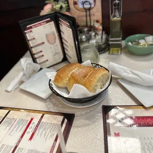 a sandwich in a basket