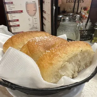 bread in a basket