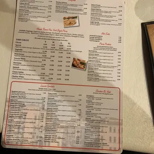 Menus
