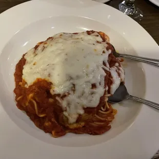 Eggplant Parmesan Pasta