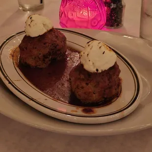 Baked Meatballs with ricotta