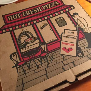 Pizza box art :)