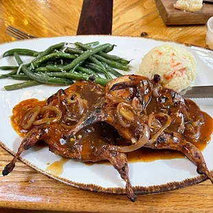 Grilled Quail