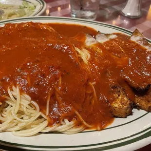 Eggplant parmigiana
