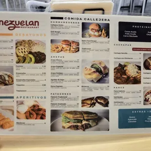 sushi and sashimi, menu