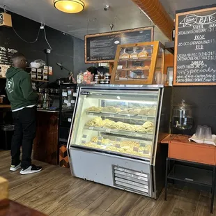 Front counter.