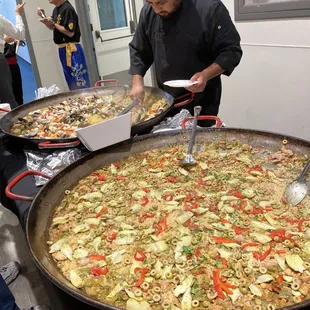 Equardo also personally served over 100 people