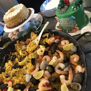 Seafood Paella