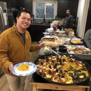 Highlight of the bar, Venga Paella!