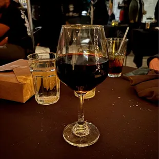 Not worth the $32 that I paid for this glass of wine.