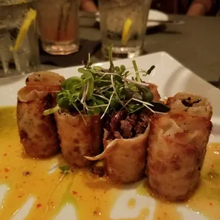 Thai Beef Rolls