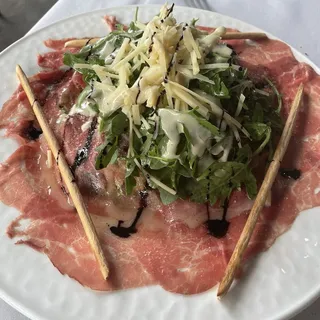 Carpaccio and Polenta