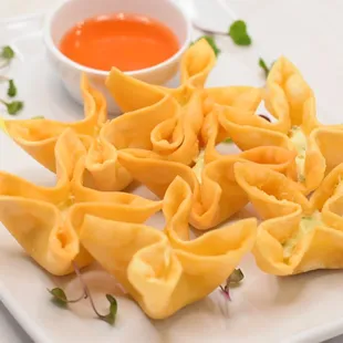 Cream cheese wonton