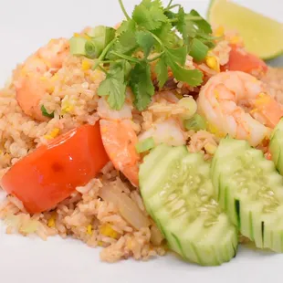 Shrimp fried rice