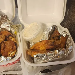 Lemon Pepper &amp; Garlic Parm (extra crispy)