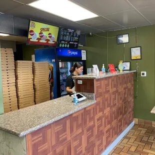 The front desk employee treated us very nice