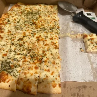 Cheese Bread Sticks ( already ate half before the photo)