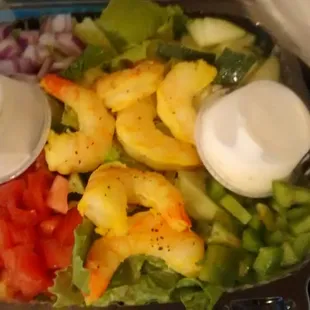 I loved it a lot, but the shrimp tasted a little bland, cooking in more garlic would fix it.