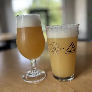 Beer in the tap room