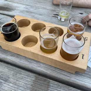 Beer flight