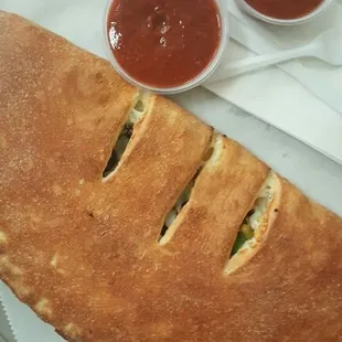 veggielicous calizone...