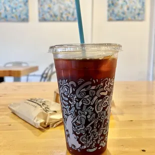 barrel aged Costa Rica cold brew