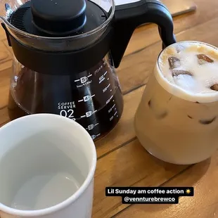 Coffee Iced Vanilla Latte