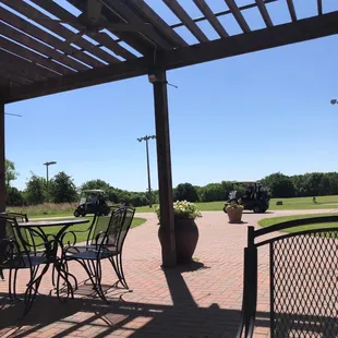 Beautiful outdoor patio.