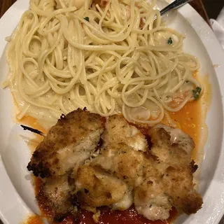 Traditional Scampi and Ventano Spiedini