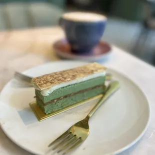 Pistachio Mille-Feuille