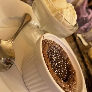 Chocolate soufflé