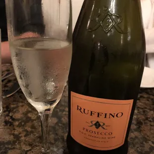 Prosecco bottle