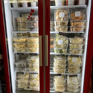 a refrigerated refrigerator