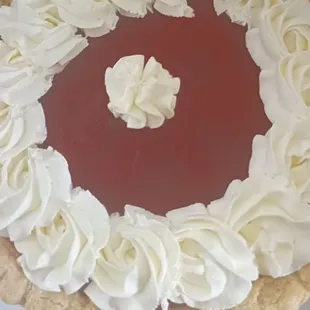 Gluten free straberry pie.