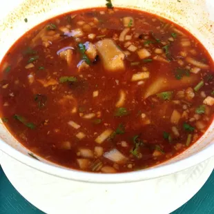Big bowl of menudo...