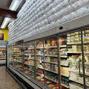 refrigerated food section