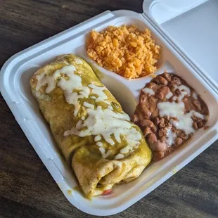 Enchilada Burrito Meal