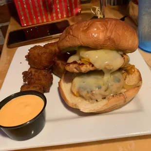 Quesadilla smash burger