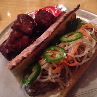 Bahn Mi Meatball Sandwich