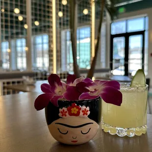 a cocktail and a fridable