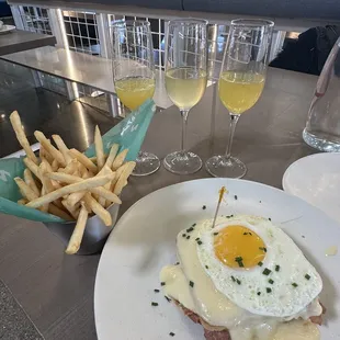 Croque Madame Sandwich