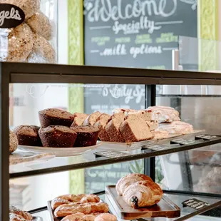 Delicious fresh pastries available daily.