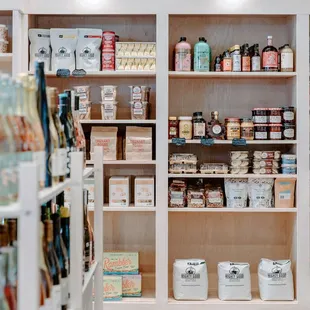 Groceries available.