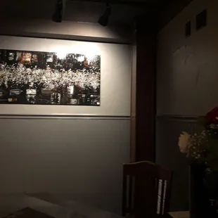 Right when you walk in